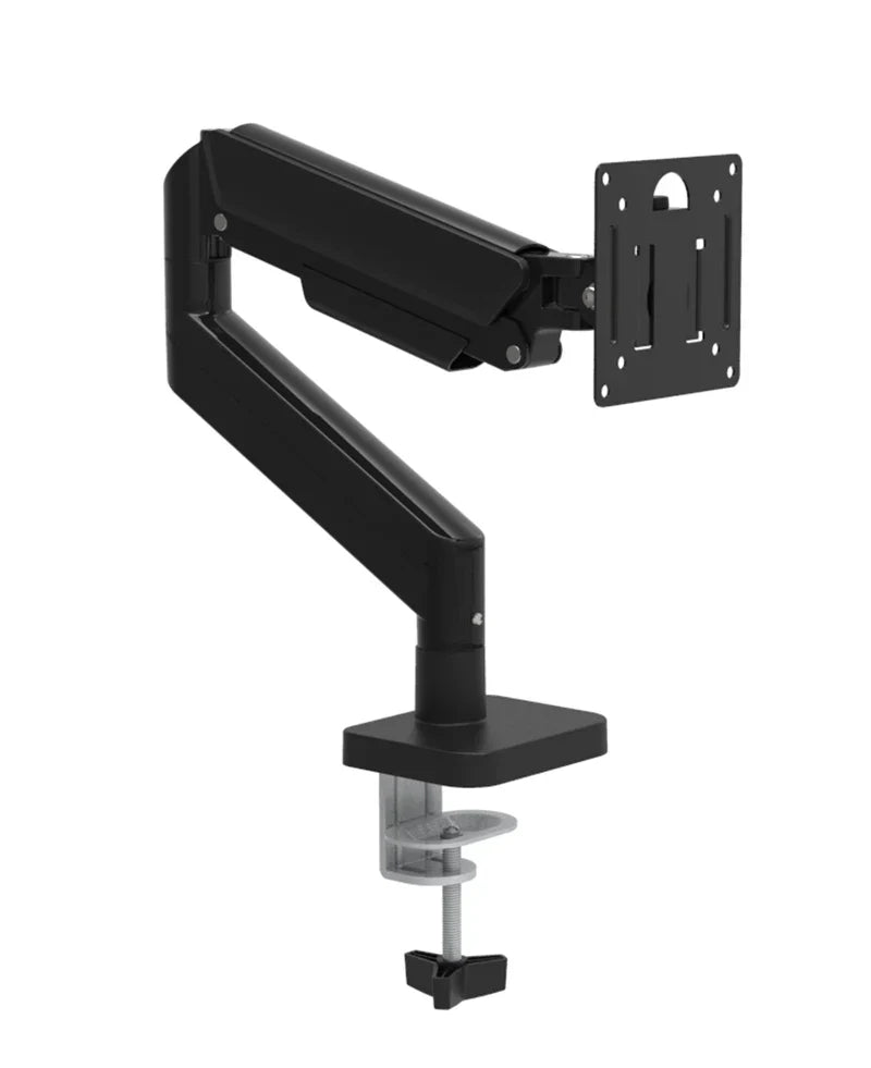 Gasfeder-Monitorhalterung für 17–32 Zoll Monitore – Full Motion, Höhenverstellbar – 2–10 kg Tragkraft – Schwarz/Weiß